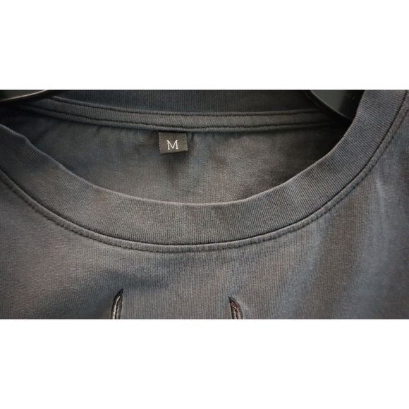 One Piece Men's Sz Medium Gray Roronoa Zoro Crew Neck Cotton T-Shirt - Picture 3 of 6